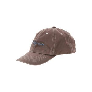 Erl Men California Baseball Cap With Front Lettering In Brown Cotton For Men